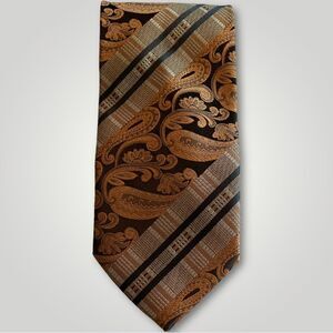 Avanti Uomo Bronze and Black Tie